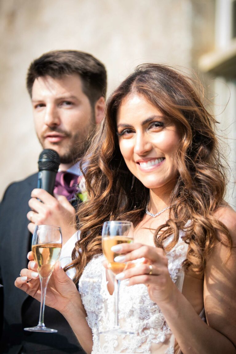 Photo des mariés par Sartou